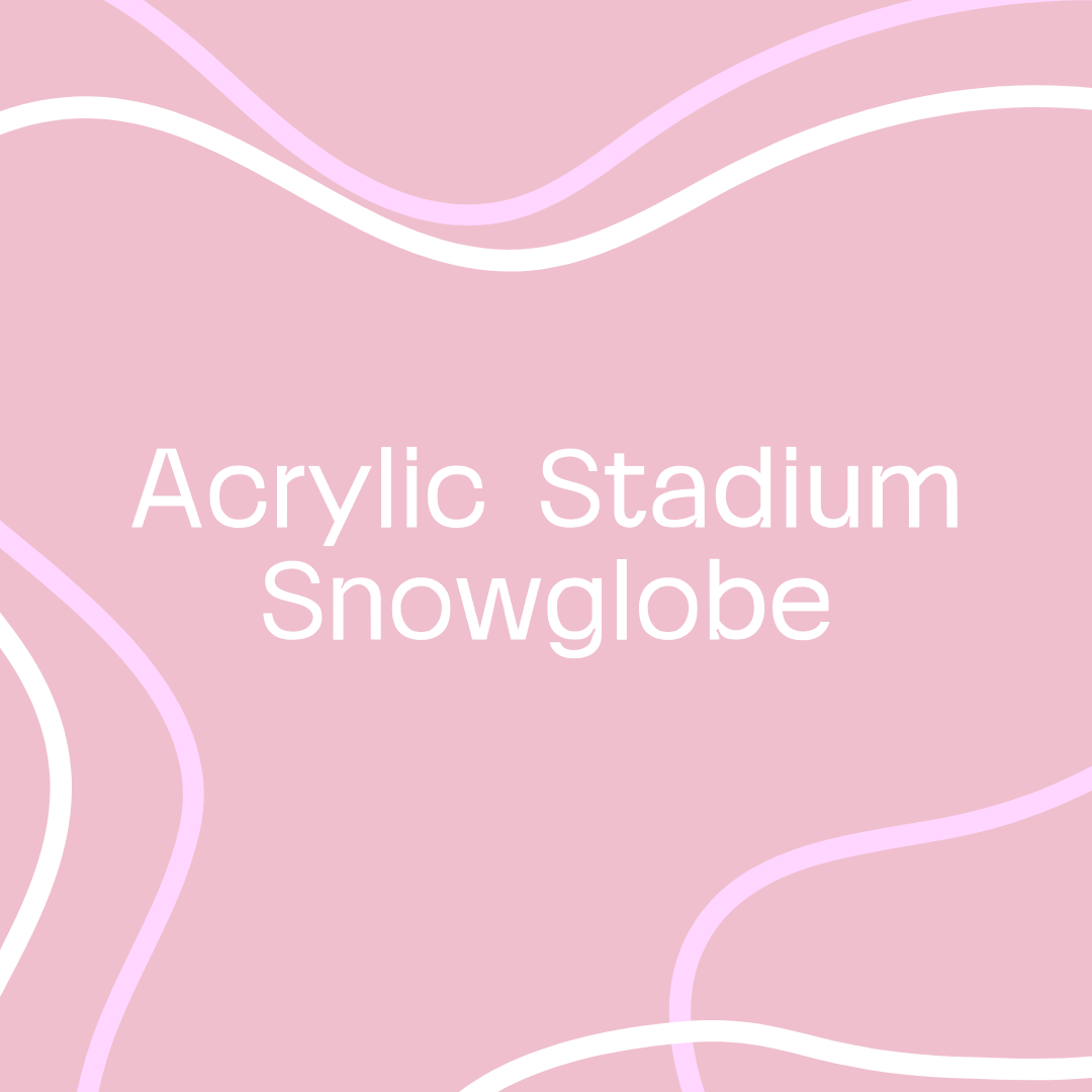 Acrylic Stadium Snowglobe