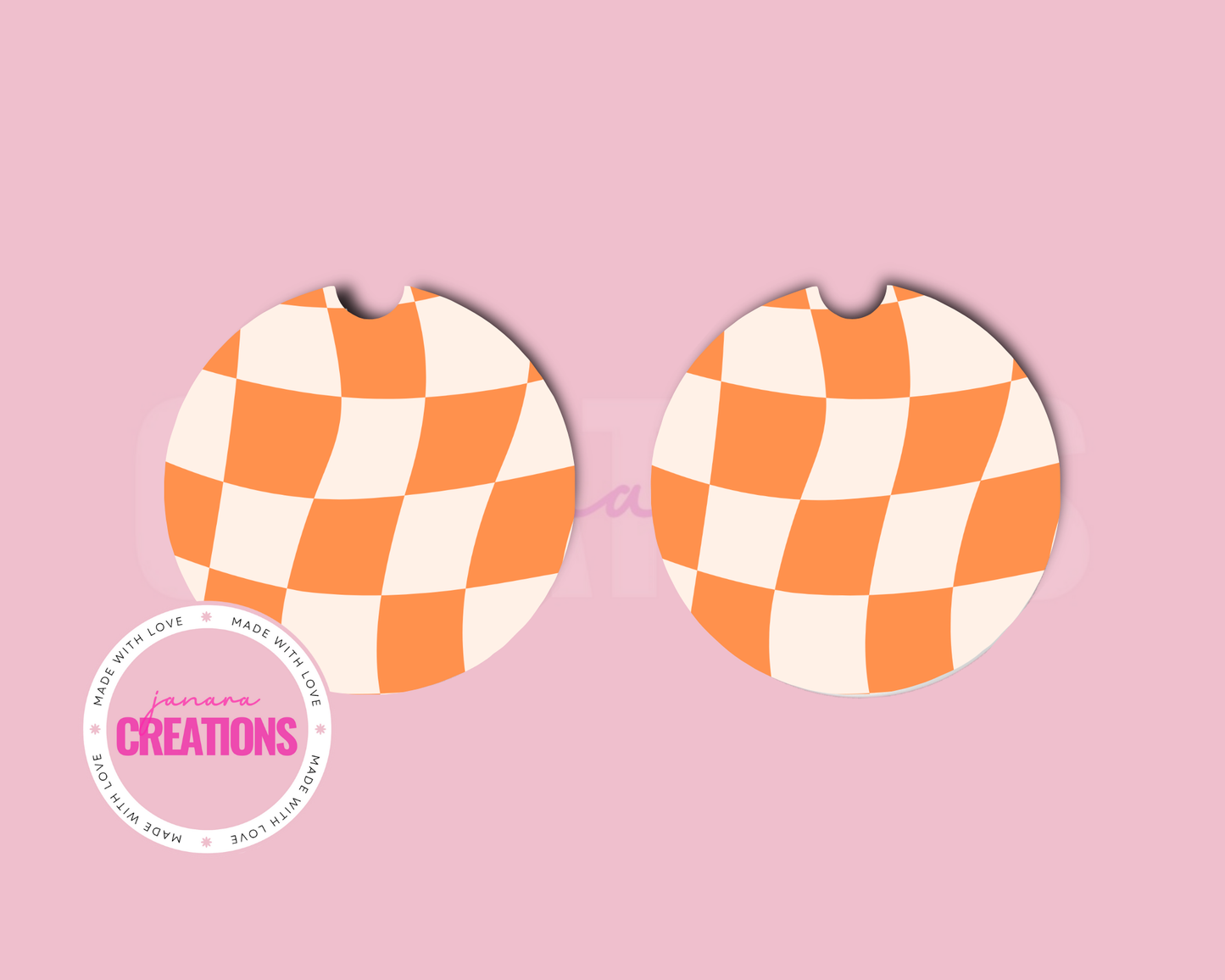 Orange Checkers