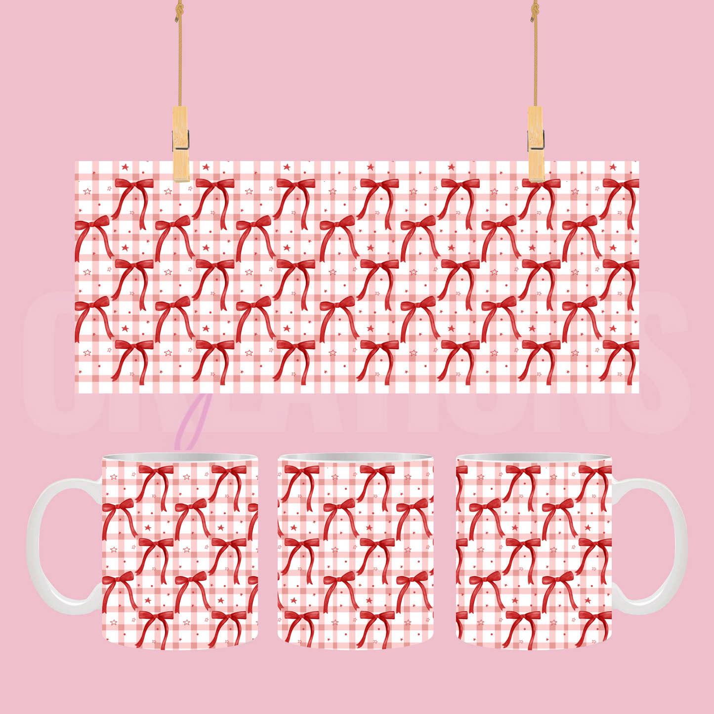 Gingham Bows
