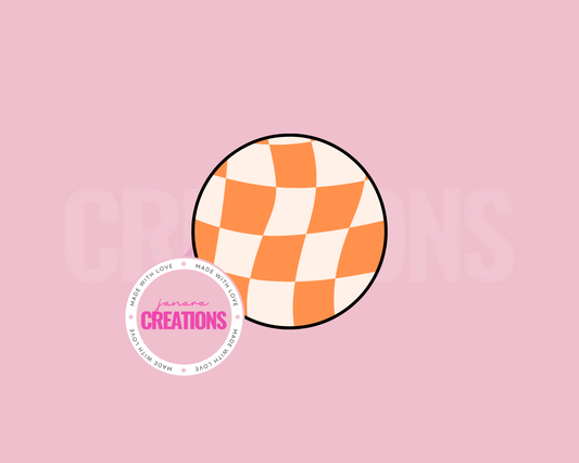 Orange Checkers