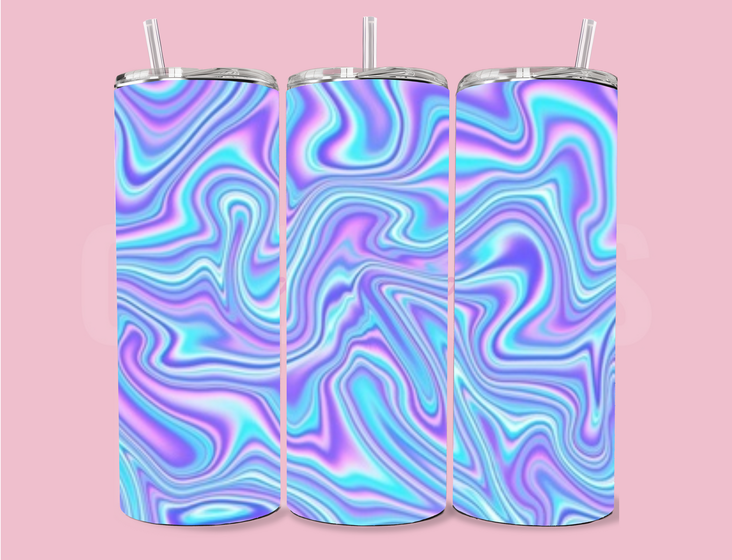 Purple/Blue zig zag