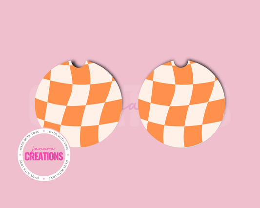 Orange Checkers