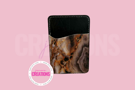 Marble Sticky Card Holder